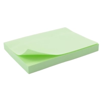 Bloco Adesivo Go Office 75x100mm Verde Pastel