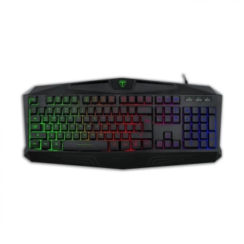 Teclado Membrana Gamer T-dagger Tanker Rainbow Pto T-tgk106