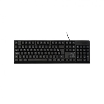 Teclado Universitario com Fio Usb2.0 Preto Maxprint Padro Abnt2