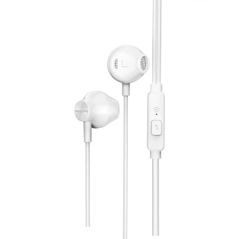 Fone de Ouvido Philips Taue101wt/00 com Fio e Microfone Branco