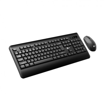 Kit Teclado+mouse S/Fio Kw202 Branco Lecoo