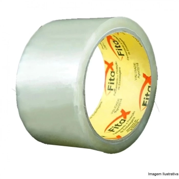 Fita Adesiva 48mmx100m Transparente Fitax