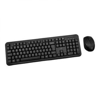 Teclado e Mouse Wireless Exagon Usb 2.0 Preto