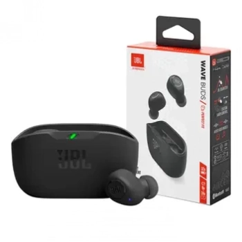 Fone de Ouvido Jbl Wave Buds Tws Bluetooth 28913661 Preto