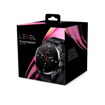 Smartwatch Level Lvw-50s Preto e Prata