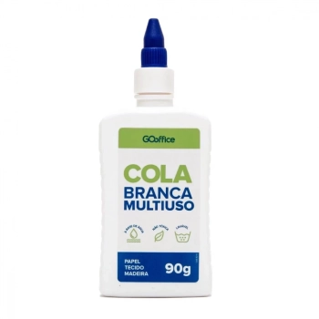 Cola Liquida Go Office Branca 90g