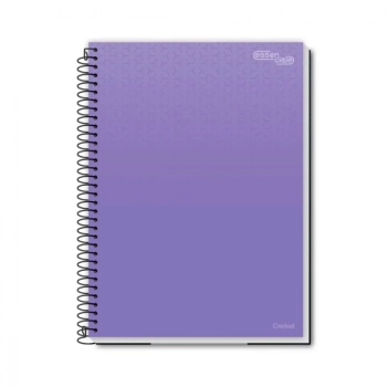 Caderno Universitario Espiral Credeal 200x275mm 80fls