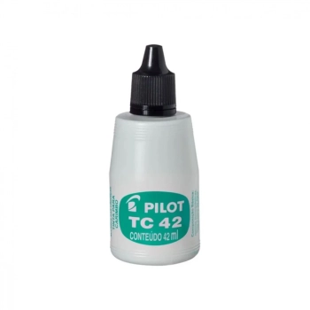 Tinta para Carimbo Pilot Preta 42ml